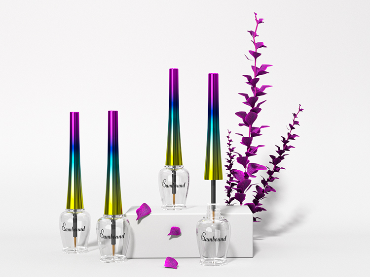 漸變色眼線增長液空瓶注塑加工