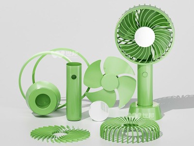 手持制冷風扇外殼注塑