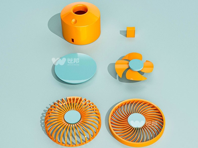 迷你風扇塑膠外殼注塑