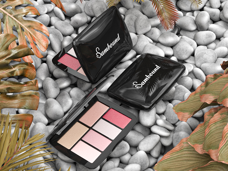 化妝品包裝供應商加工眼影盤